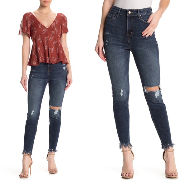 FIDELITY DENIM Luna Ultra High Rise Skinny Jeans - Picture 2 of 3